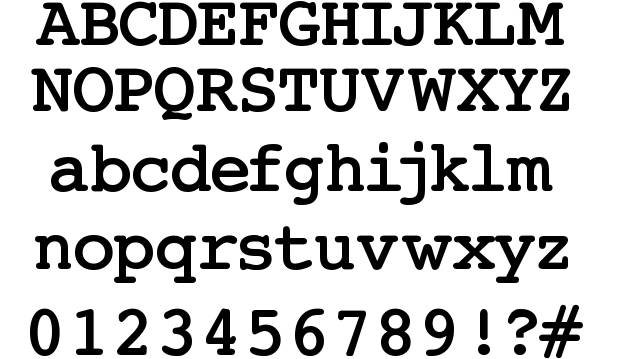 Jack Input font by Unknown