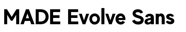 MADE Evolve Sans